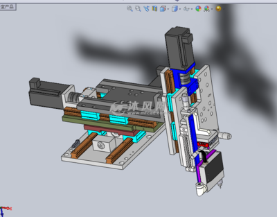 三軸伺服（數(shù)控旋轉(zhuǎn)臺(tái)）設(shè)計(jì)模型及其在機(jī)械設(shè)備與配件中的應(yīng)用